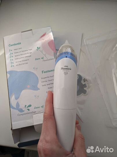 Новый назальный аспиратор Little Martin's (usa)