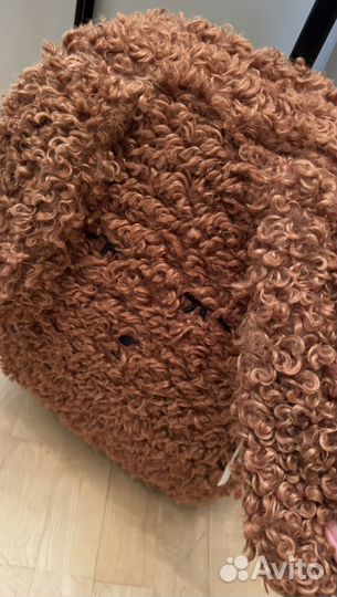 Чемодан zara пушистый собака