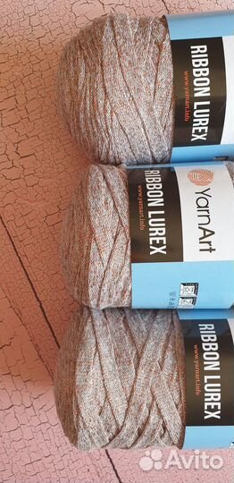 Трикотажная пряжа для вязания Yarnart Ribbon