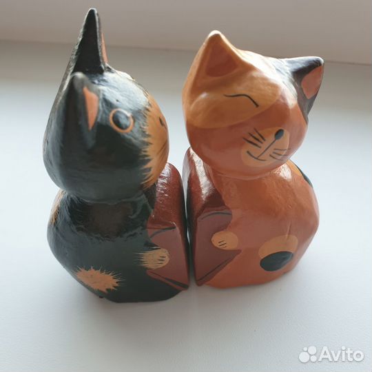 Фигурки котики влюблённые сувенир 14 февраля