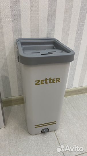 Швабра с ведром и отжимом zetter