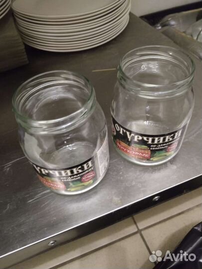 Банка стеклянная 3 литра и 1 литр