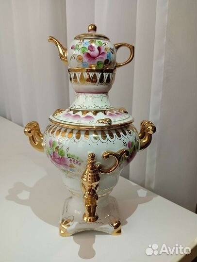 Самовар Гжель СССР