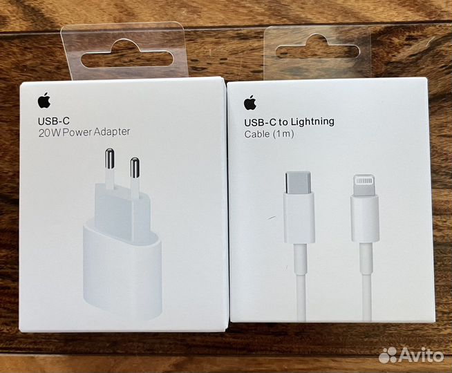 Зарядное устройство apple 20w, USB-C