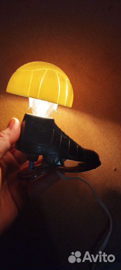 Ночник бутса сувенир СССР