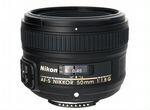 Объектив Nikon 50 mm f/1.8G AF-S Nikkor