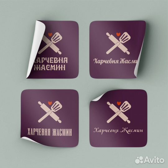 Стикеры, наклейки, плоттерная резка