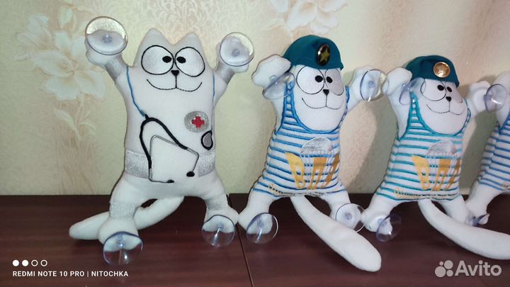 Мягкая игрушка котик