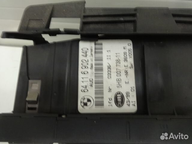 Блок управления климатом bmw e46