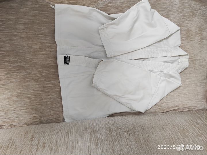Кимоно для карате детское, б/у, р.120