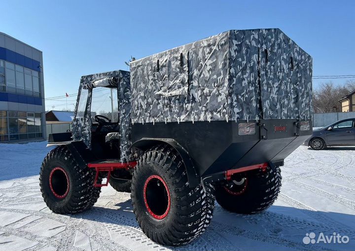 Вездеход переломка Ермак (Снегоболотоход)