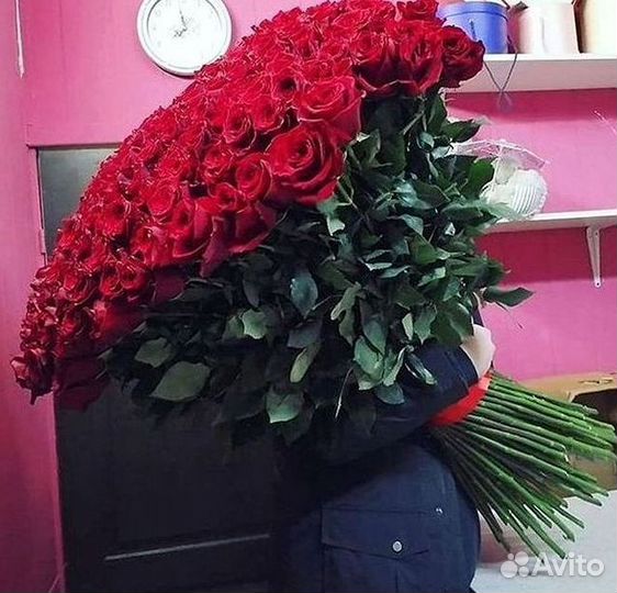 Высокие розы Гигантские розы Доставка цветов