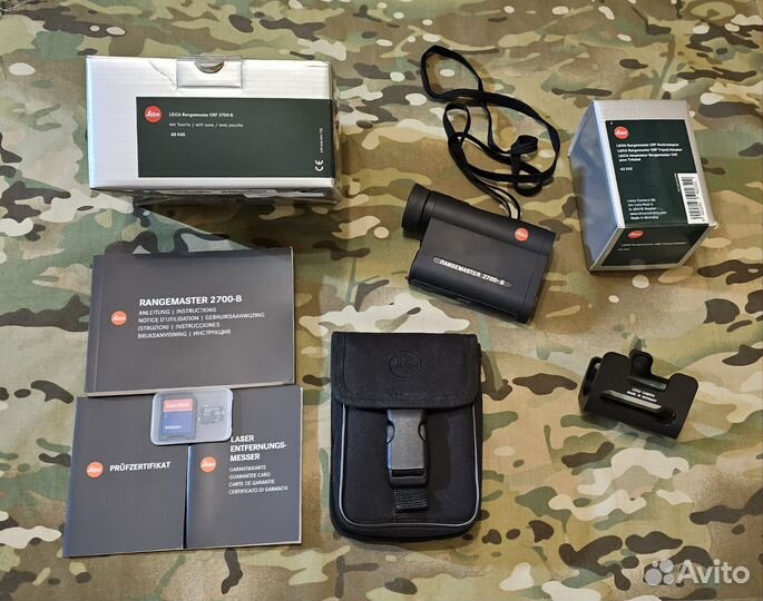Leica Rangemaster 2700-b + адаптер