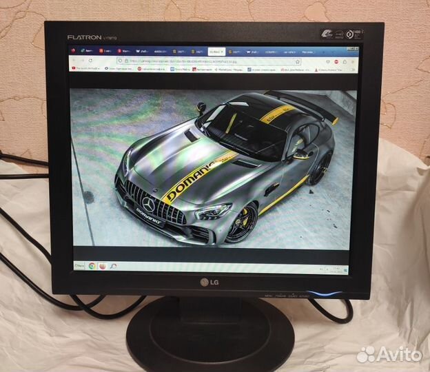 Монитор LG 17 дюймов VGA/DVi
