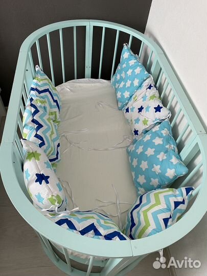 Детская кроватка трансформер