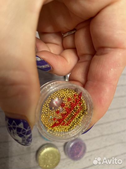 Блестки для ногтей