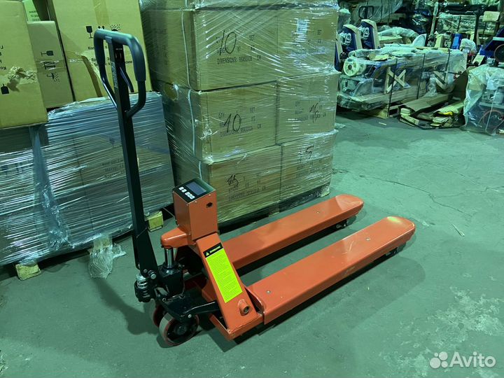 Рохля с весами 2500 кг 1150 мм TOR CBY-CW2