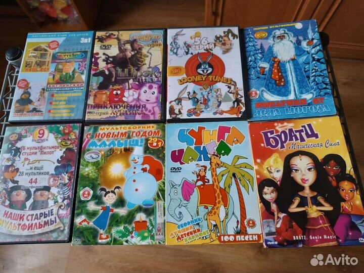 Диски с детскими сказками