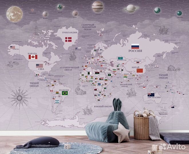 Фотообои для стен / Детские фотообои