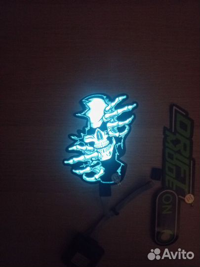 Светодиодные наклейки на авто