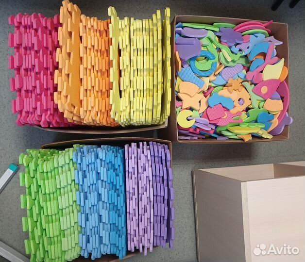 Детские машинки, игрушки, каталки, модульный коври