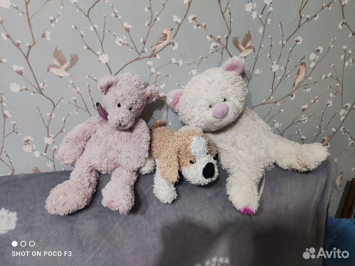 Смешарики и другие мультгерои мягкие игрушки