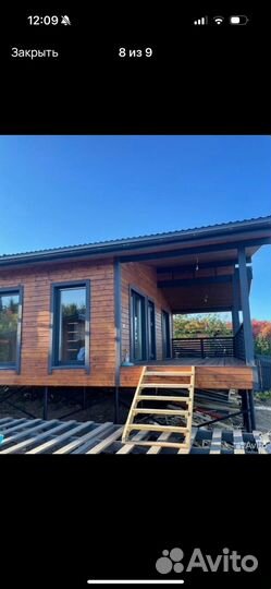 Каркасный дом 63 м2