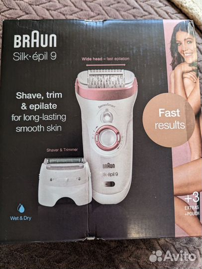 Депилятор braun silkepil9