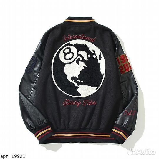 Бомбер Stussy Черный