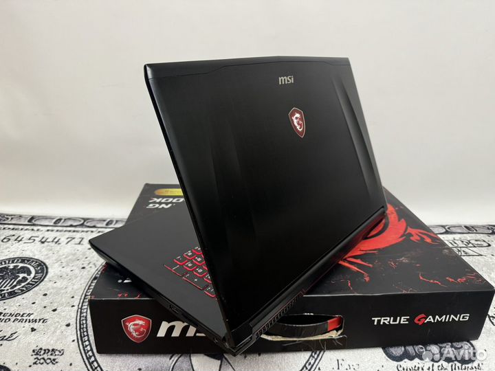 Игровой ноутбук Msi 17.3/i7/GTX/16RAM