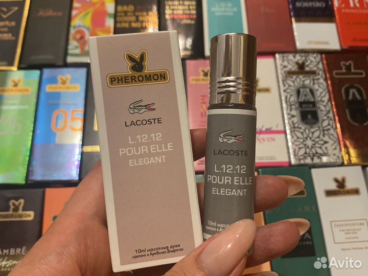 Парфюмированное масло Lacoste elegant