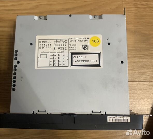 Магнитола на фольсваген