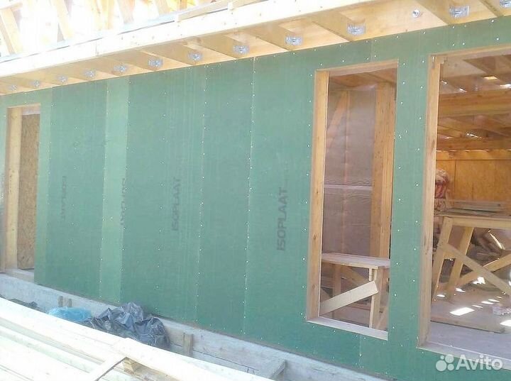 Тепло-звукоизоляция Изоплат шип-паз Натуральный материал: изготовлена из 100% натуральной целлюлозы