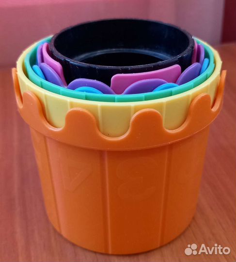 Логическая пирамидка-стаканчик IKEA