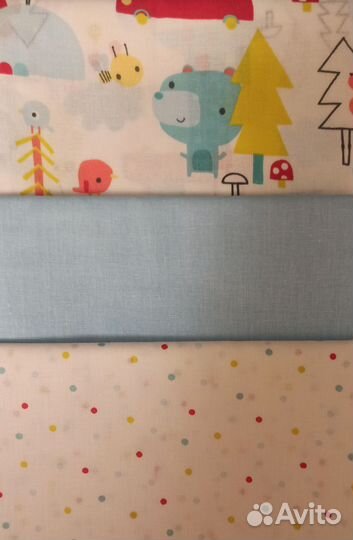 Комплект из трёх пелёнок