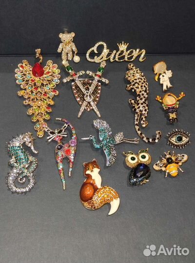 Брошь брошь-кулон