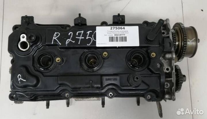 Б/У Головка блока цилиндров 80219777 nissan