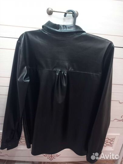 Кожаная рубашка