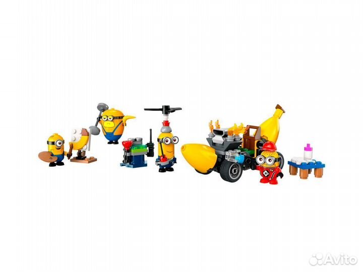 Lego Minions 75580 Миньоны и машина-банан