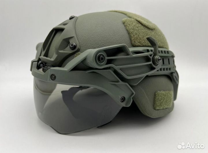 Откидные тактические нашлемные очки