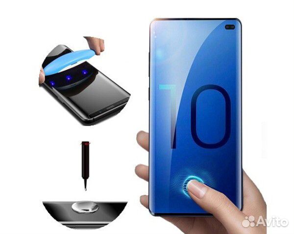 Защитное стекло Samsung S10 Plus