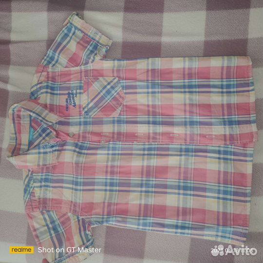 Рубашка для мальчика 122 128