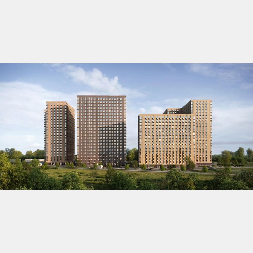 Апартаменты-студия, 26,6 м², 9/23 эт.