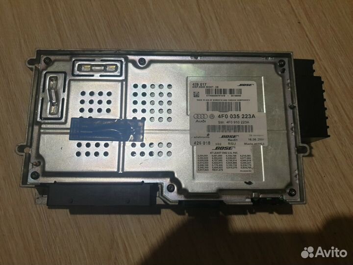 Усилитель bose MMI 2G A6 С6 4F0035223A 4F0910223A