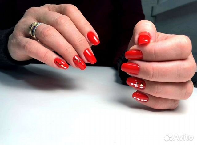 Маникюр с покрытием гель лак