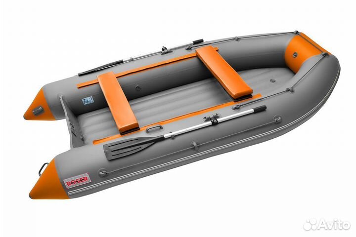 Лодка пвх Roger Zefir 3500 LT нднд малый киль