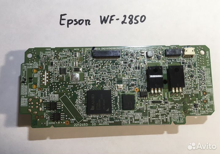 Плата Epson WF-2850 форматер главная материнская