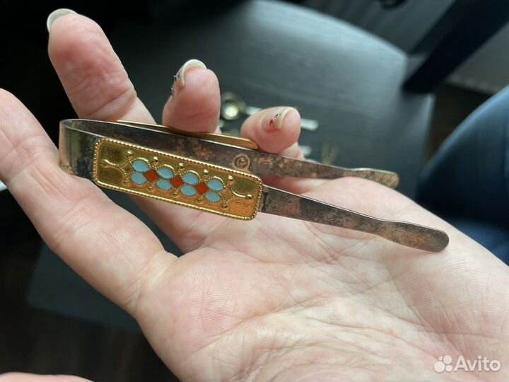 Набор советских кофейных ложечек Рыбки