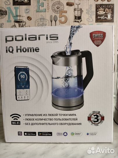 Polaris Электрический чайник wifi IQ Home