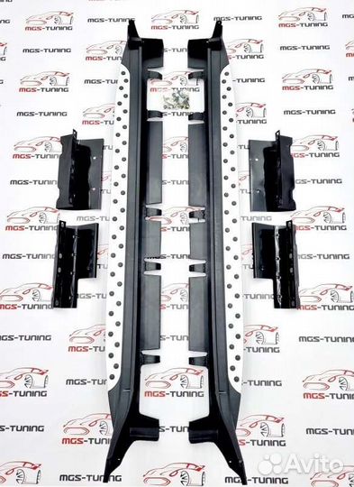 Пороги Hyundai ix35 2010-2015 подножки ix 35